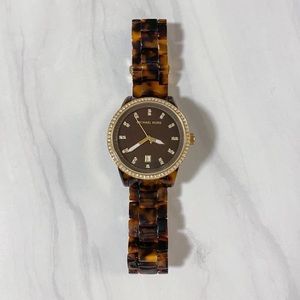 EUC Tortoise shell MK watch